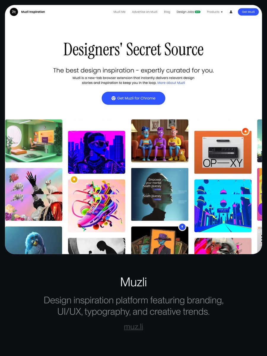 AlbiaHossain's tweet photo. If you're a designer and you struggle with ' Design Research ' then these websites are for you!  👇🏻 https://t.co/vUHTZwunTM