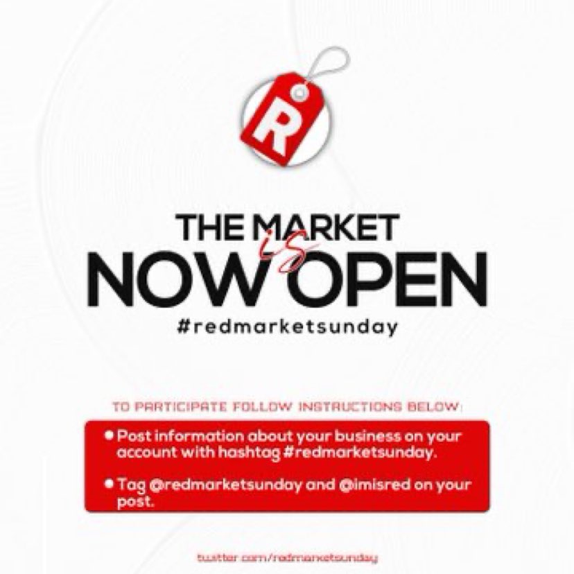 Red Market Sunday tweet media