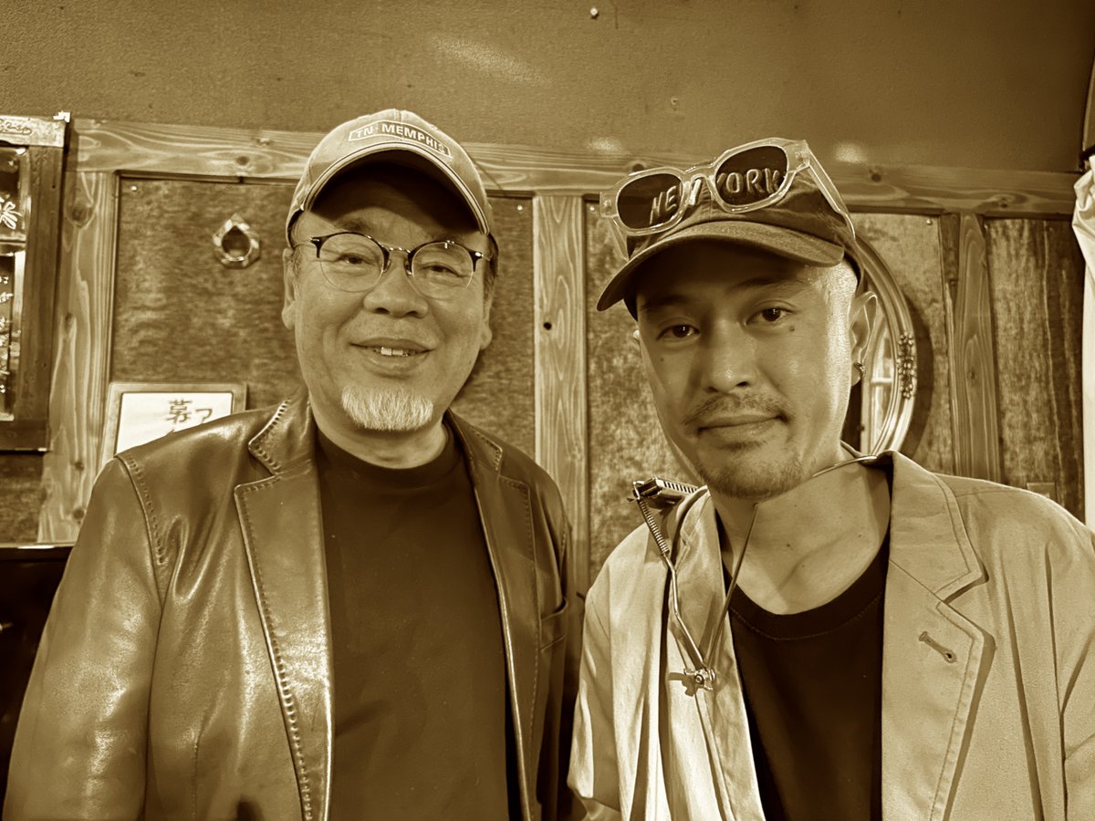 H_Hatayama's tweet image. with Sei Tateyama the blues man  #立山青　#blues