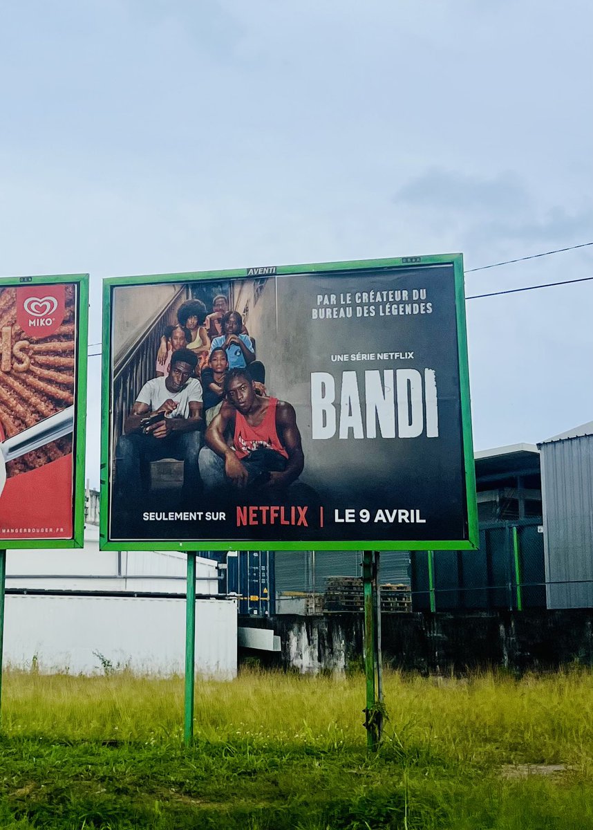 Bandi, nouvelle série  <a href="/NetflixFR/">Netflix France</a> made in Martinique, en 4x3 en Guadeloupe. #Caribbean