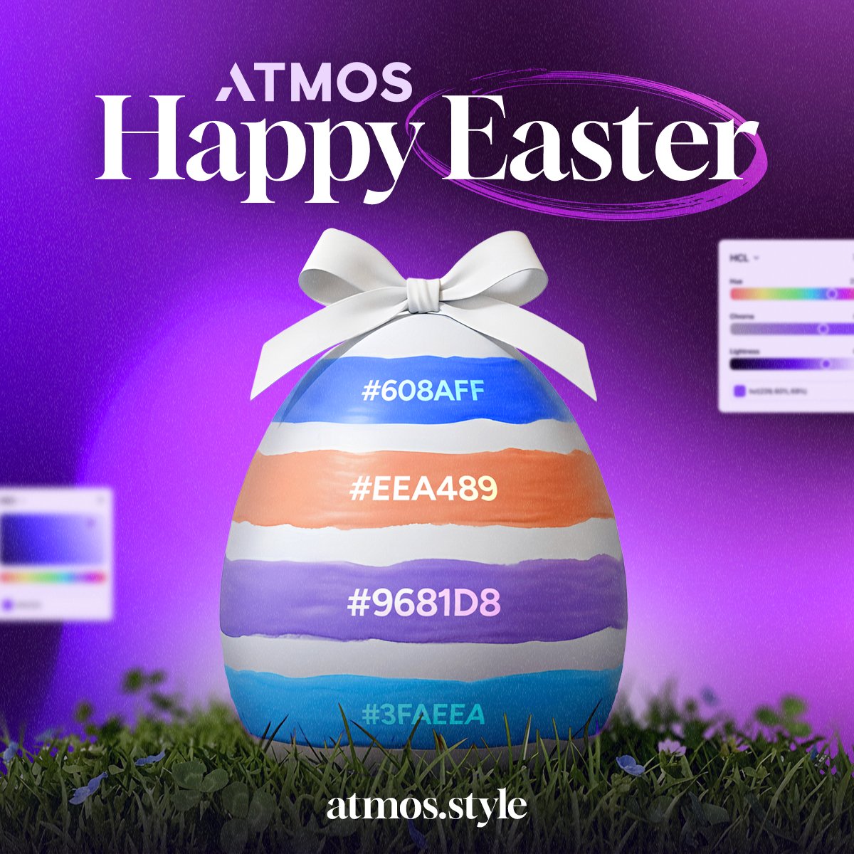 atmos_style's tweet image. Happy Easter from Atmos! May your palettes be as balanced as your eggs. 🥚🎨
-
#Easter #UIUX #UIDesign