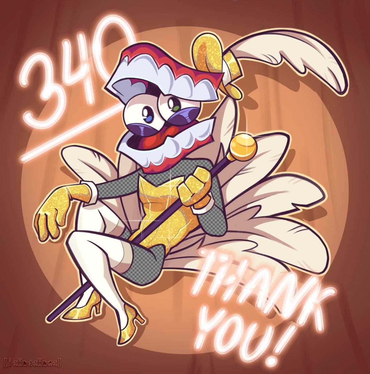 #tadc #caine
Thank you all so much for the 340 (Already 341) followers!! I'm so glad you like my work and that I can share it with you without fear!💗