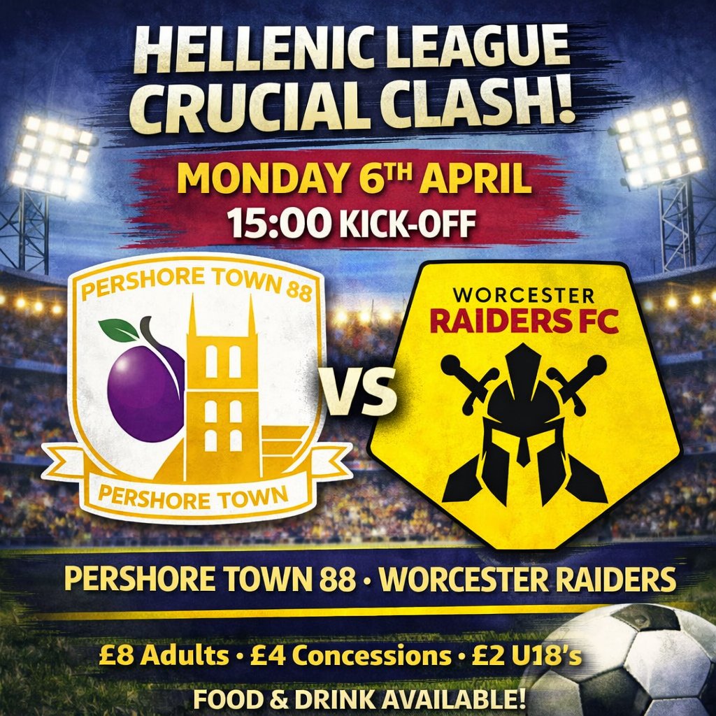 Pershore Town FC tweet media