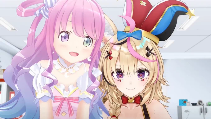 んなたん作第2弾 今回も癖のあるゲームでしたねw ポルーナ良き良き #ホロぐら