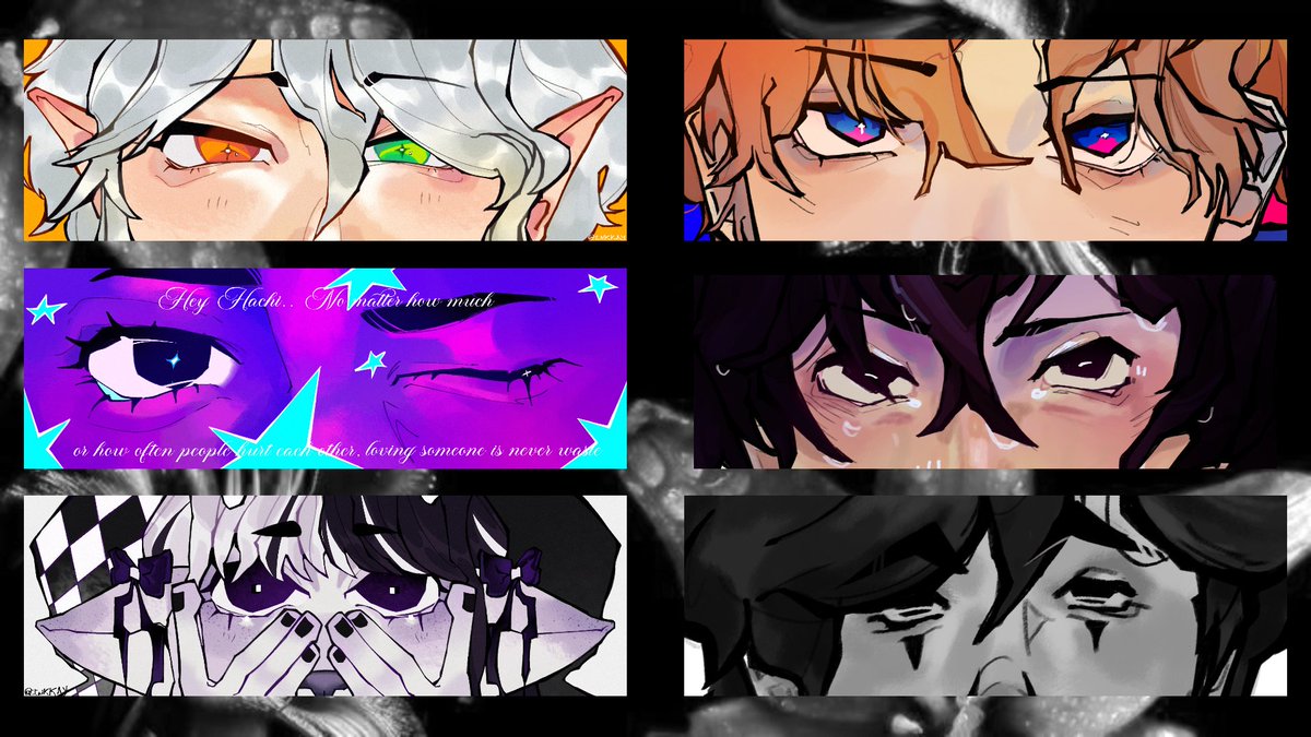 Como vocês desenham olhos?