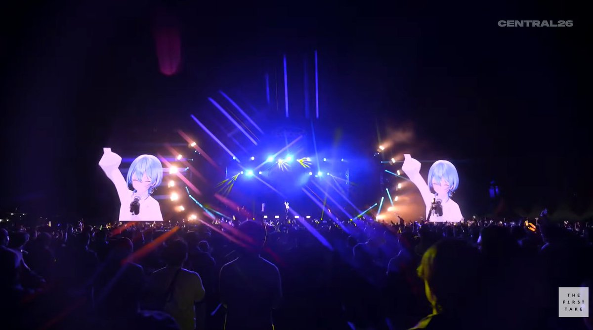 kex884's tweet image. すいちゃんの歌、最高だったー🎤
来年もすいちゃんが、見れると嬉しいです！！
#星街すいせい #CENTRAL_FEST #EchoesBaa2026