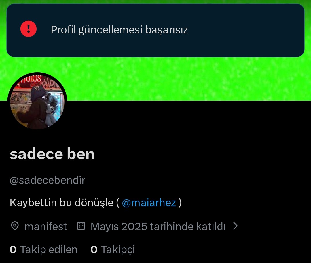 sadece ben tweet media