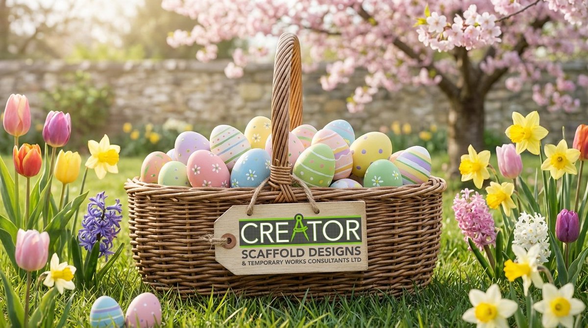 Creator_Designs's tweet photo. Happy Easter 🐣🌷

Wishing all our clients, partners, and friends a great Easter weekend. Hope you get a well-earned break and enjoy the time with family and friends.

From everyone at Creator Scaffold Designs

#Easter #CreatorScaffoldDesigns #scaffold #scaffolddesign https://t.co/NecyXTUyPb