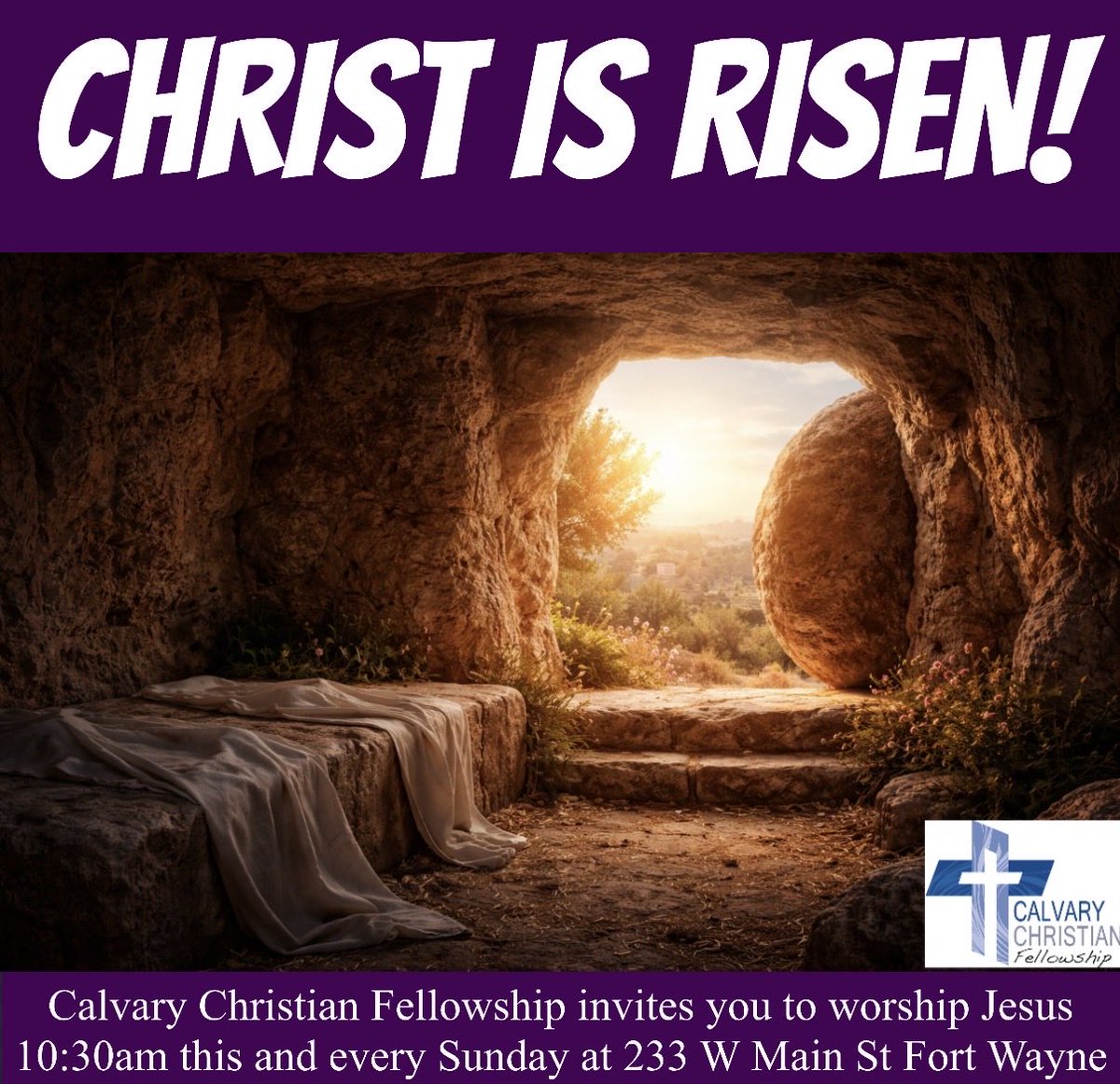 Calvary Christian Fellowship tweet media
