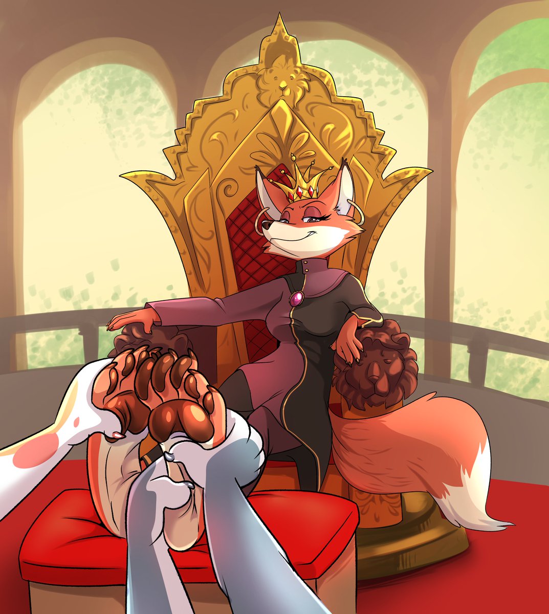 LairFantasy's tweet photo. My Commission with Fitna from Donkey King Cartoon
Drawn by Homanix
#donkeyking
#anthro
#fanart
#cartoon
#paws
#furry https://t.co/AQ1YAAiYRW