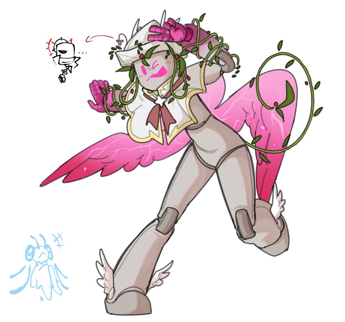 Meet Armature :] She's a redesign of my Rig design and I wanted ...