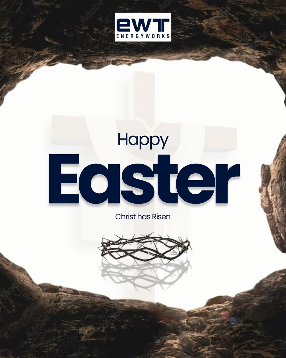 EnergyWorksTech's tweet photo. Wishing a joyful Easter to our team, clients, and partners celebrating this season. 

May these days be filled with peace, renewal, and time well spent with loved ones.

Happy Easter from all of us at Energy Works Technology.

#easter #eastercelebration #energyworkstechnology https://t.co/u8iShYv6xu