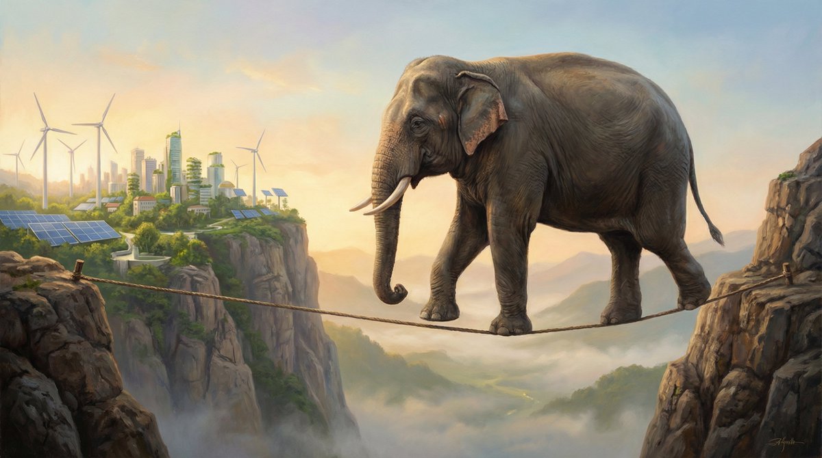 India's power regulator  just tightened DSM penalties for RE generators — but without the market infrastructure that makes it work anywhere else. Tighter rules, thinner markets.  It is like asking an elephant to dance on a tight rope before it can walk.

linkedin.com/posts/nachson_…