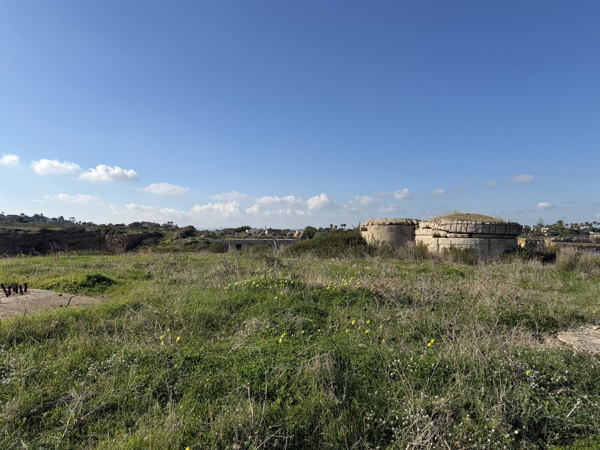 wmdhistorian's tweet image. The Russo Battery (Batteria), which overlooked the entrance to Syracuse, Sicily. Deemed as a major threat to allied shipping. Taken back in December 2025. Incredible fortification &amp;amp; you can visit this during the battlefield tour in July! @authordlewis @almurray