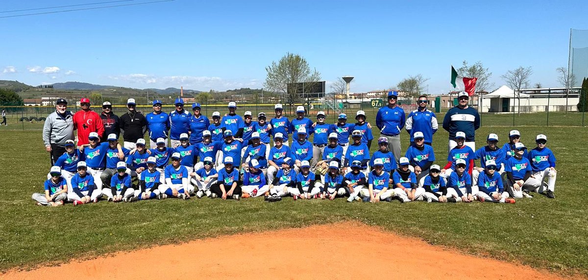ChrisVaccaro's tweet image. In San Bonifacio, #Italy, in the province of #Verona, at the home of Crazy San Bonifacio Baseball, the Verona Diamond Cup is currently underway, an event that is part of a federal development project dedicated to the 10–14 age group.

A total of 48 athletes from across Italy are