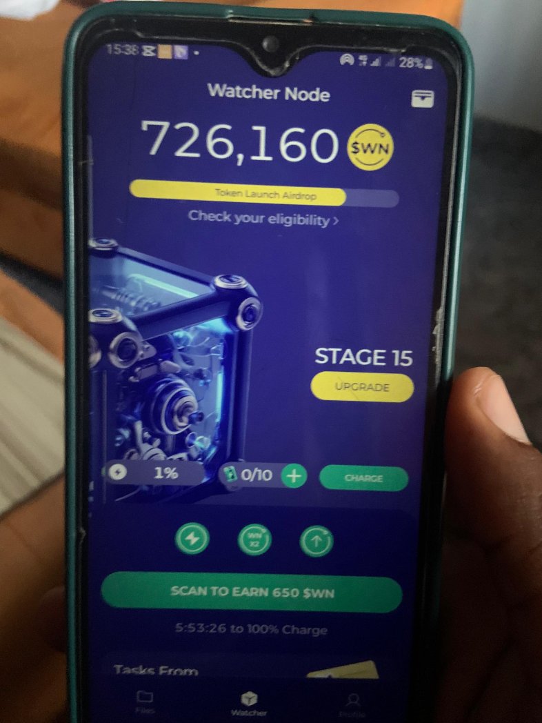 DinnoOgoha's tweet photo. Launching watcher node to secure @DeNetPro storage network, live from Nigeria, #watchersEverywhere https://t.co/P7w9WKV686