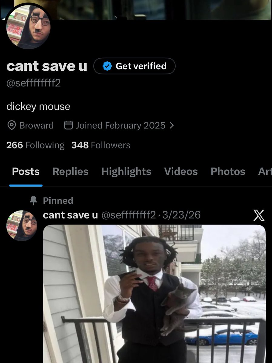 cant save u tweet media