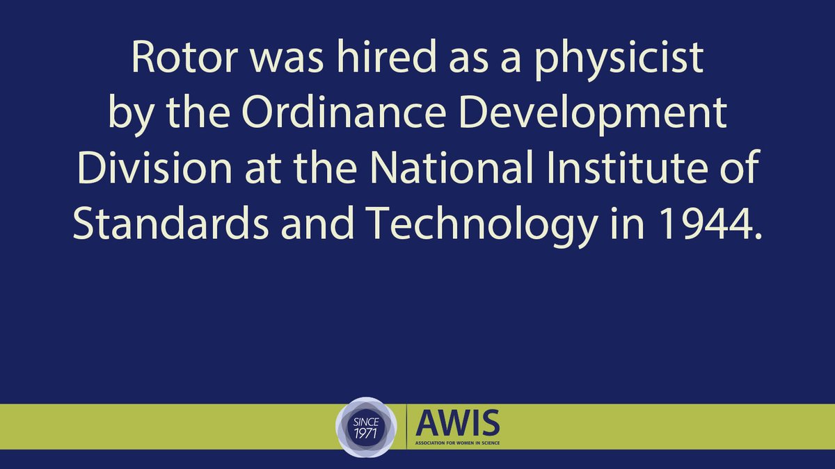 AWISNational's tweet image. Emma Unson Rotor was a Filipino-American physicist and mathematician whose work was critical to the development of the proximity fuse, one of the most important technological innovations of World War II. 

awis.org/historical-wom… #WomenInScience