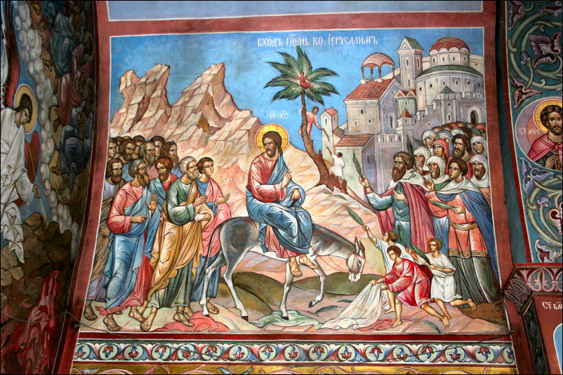 MyOCN's tweet image. Today the Church stands at the gates of Jerusalem.

The city is alive with sound. Jesus is coming. The teacher from Galilee. The one who healed the blind. The one who raised Lazarus from the dead.
myocn.net/we-begin-the-m…
#palmsunday #holyweek #pascha #orthodoxchristian