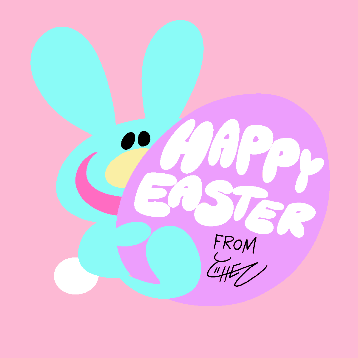 ChezBoy2000's tweet image. Happy Easter from #ChezToons
#Easter #HappyEaster #EasterEggs #EasterBunny #HunterFenton