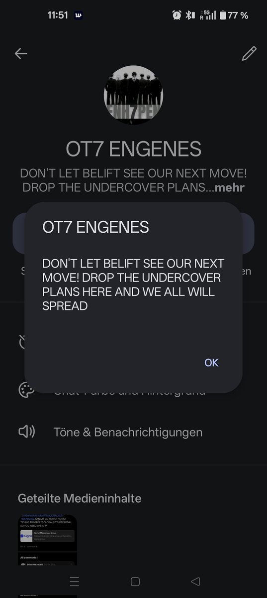 Lenapark07's tweet photo. guy's alert ‼️
please join this group OT7 so we can discuss things there it's dangerous out there lets make a plan to boycott hybe and belifts report there all accounts spam/fraud join this group right way app name: (signal) https://t.co/qAkePxnGTr