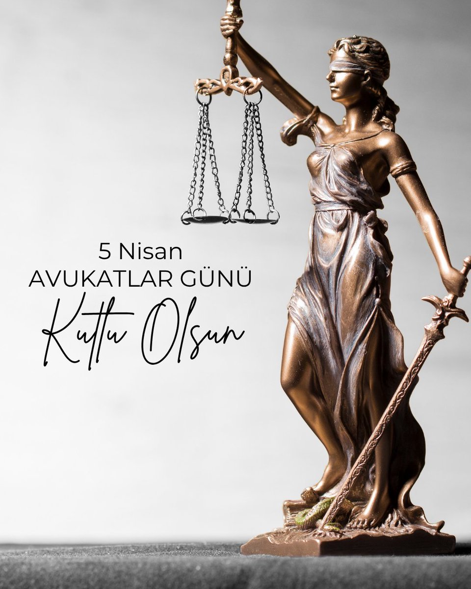 aksoyavtr's tweet photo. 5 Nisan Avukatlar Günü Kutlu Olsun! https://t.co/0zxB89rJ1M