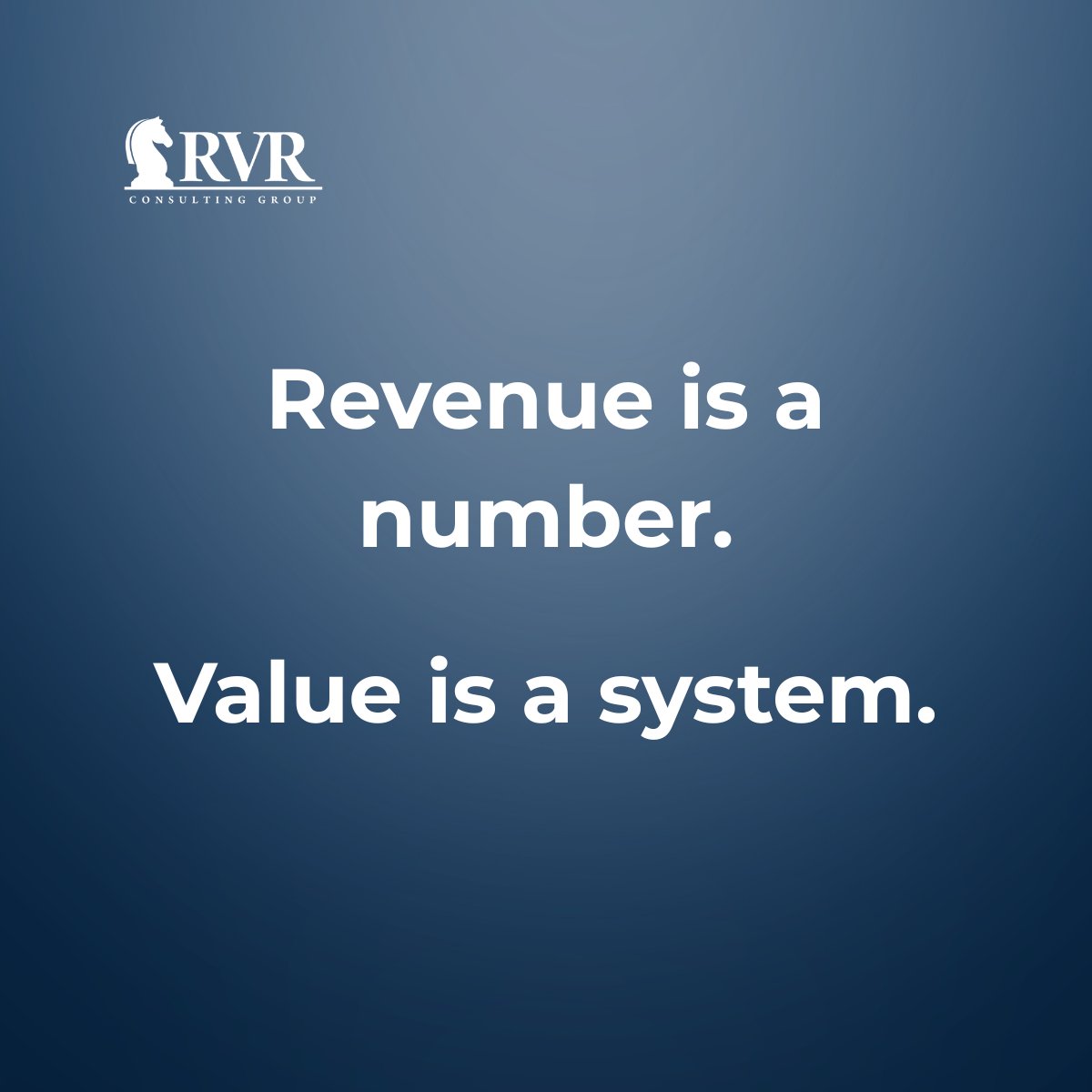 Most owners know their numbers.

Revenue.
Margins.
Growth.

But buyers ask different questions.

How predictable is revenue?
How dependent is the founder?
How easily can it transition?

These answers often matter more than revenue.

Learn more: rvrteam.com