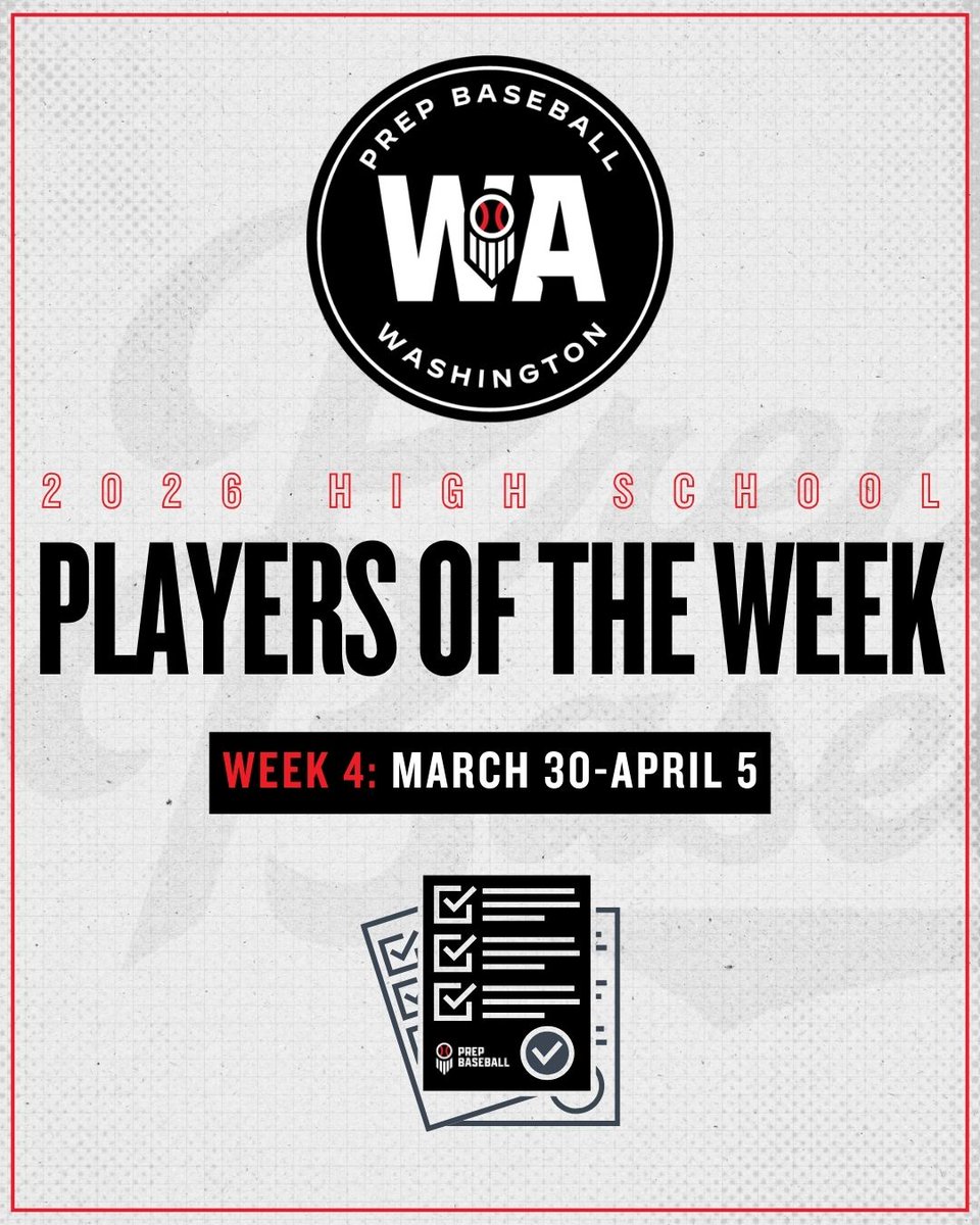 Prep Baseball Washington tweet media