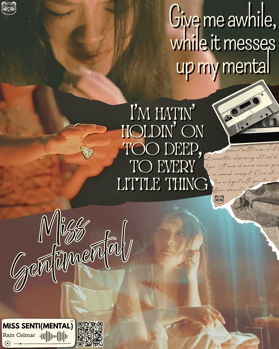 nycto_layout's tweet photo. #Rain’s Miss Senti(mental) is the vibe you didn’t know you needed. So stream it now on all music platforms and feel every moment.
Scan the qr code or click the link below.
RAIN CELMAR | #RainCelmar
#MissSentimental #bluvd https://t.co/9zNDAPGmgy