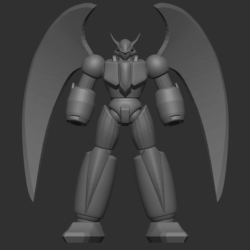 イラストによって形違うし思ったより立体に落とし込むのが難しいかも…？！
とりあえずシルエットがかっこよくなれば良いかな…笑