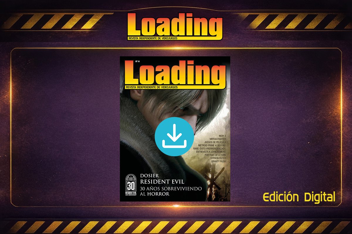 Ya está disponible la versión Digital Loading #14 para todo el que tenga comprada o esté suscrito a las ediciones Premium o Digital.
👉Para acceder a ella, entra con tu usuario en "Mi cuenta" desde Gamepress.es
💡Si compraste en feria/tienda: gamepress.es/loading-canjea/