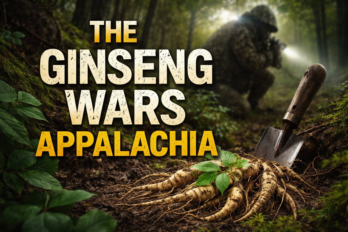 TheRedneckRambl's tweet photo. 🌿 Beneath the quiet forests of the Appalachians lies a hidden world of secrets, rivalries, and survival. The Ginseng Wars Appalachia reveal a fascinating underground battle over one of nature’s most valuable roots.

If you love untold history, backwoods traditions, and a little mystery, you won’t want to miss this one.

👉 Check it out here: https://t.co/hmQwiqoIHe

Got a story or experience with ginseng hunting? I’d love to hear it—drop a comment and join the conversation!