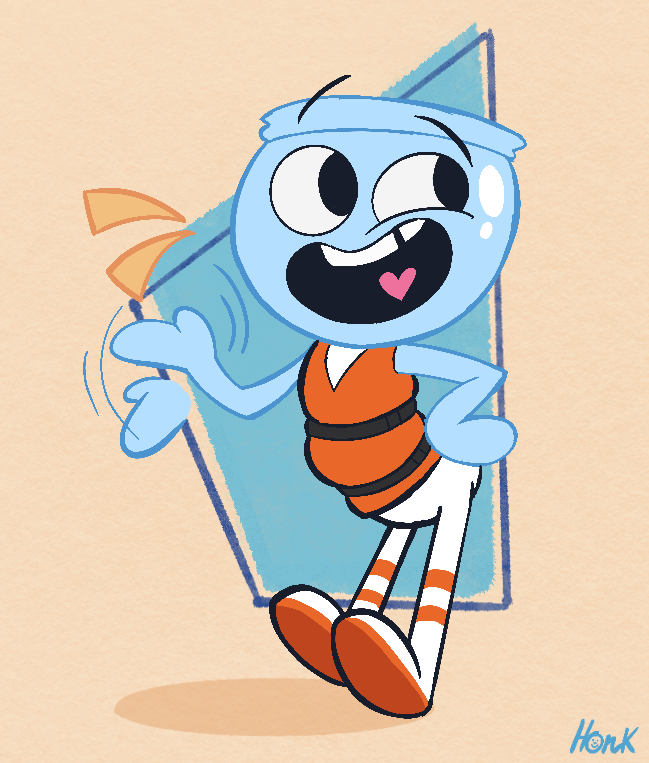 I don’t play Dandy’s world much, but when I do I main this guy. Absolutely love Finn. 🐟