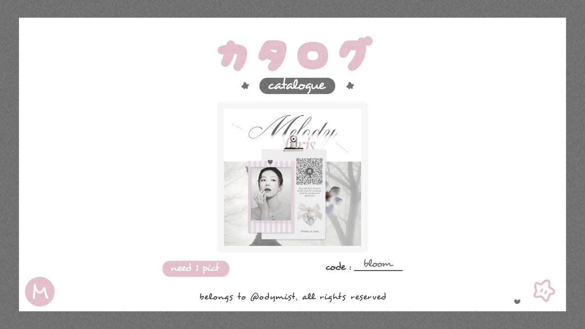 melody, @ after dm! tweet media