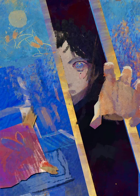 "Art is so restrained, that it's free." #blueperiod