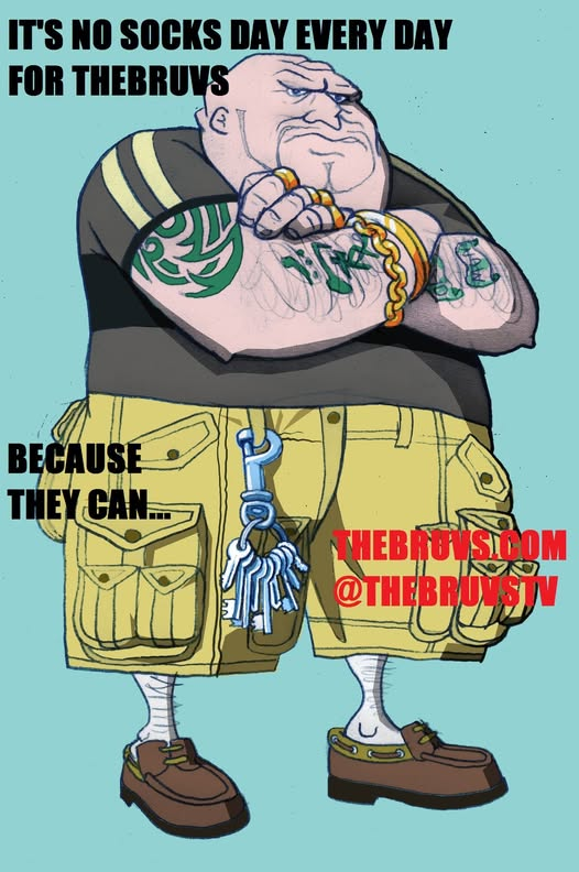 TheBruvsTV's tweet image. Some #fashion #statements are louder than others. youtube.com/watch?v=EvU5Dq… #TheBruvs #tattoos #shorts #comedyshow #cartoons #model #vogue  
SUBSCRIBE TO THE BRUVS YOUTUBE CHANNEL