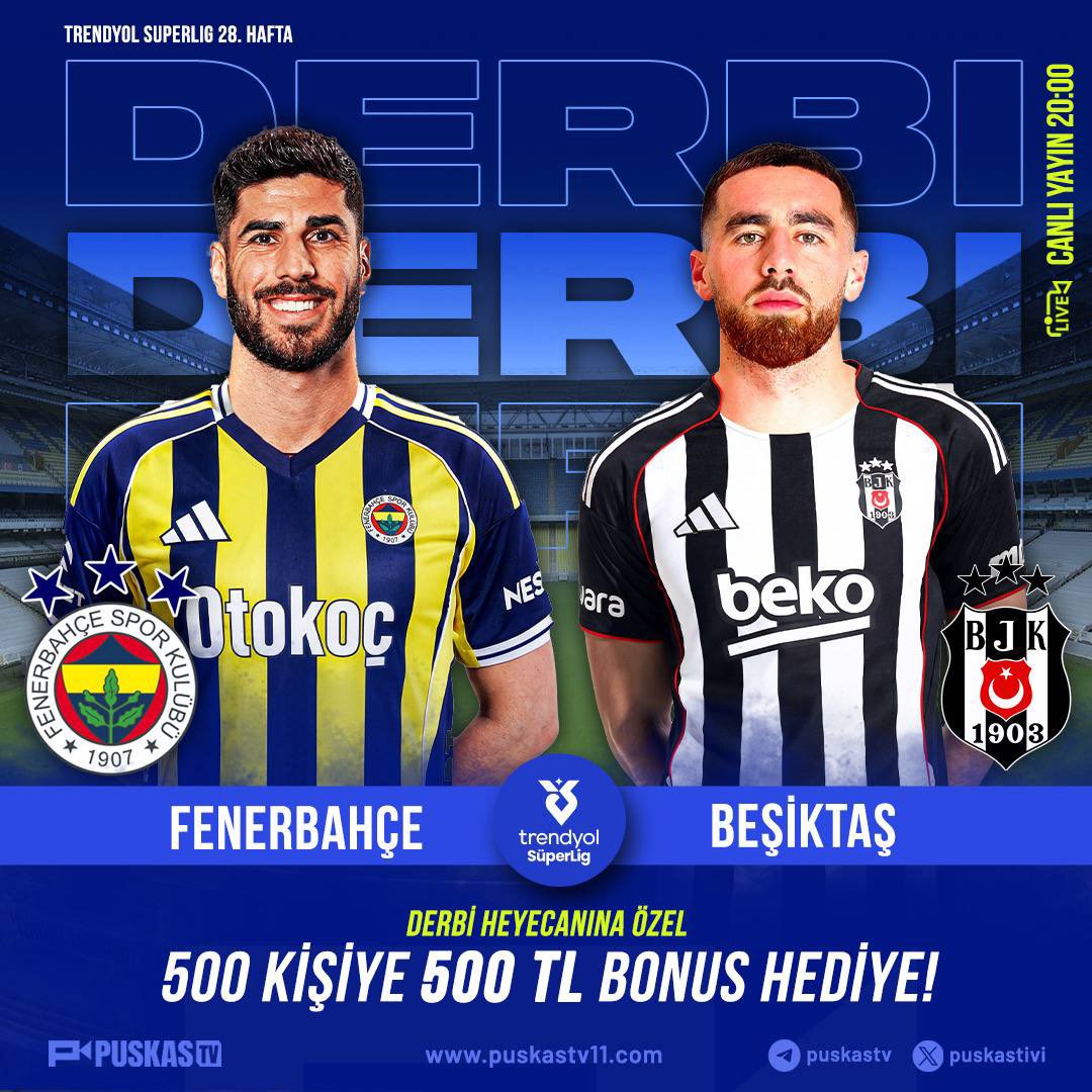 Turkisholise's tweet photo. ⚫️⚪️🦅 DERBİ GÜNÜ 🟡🔵💛

Fenerbahçe - Beşiktaş karşı karşıya! 🔥

🕗 20:00’de başlıyor!

📺 Maçı X’te ve sitemizde canlı takip et 👇

🎁 500 KİŞİYE 500 TL FREEBET!
Kodlar Telegram grubumuzda paylaşılacak ⚡️

Geç kalma, kodları kapan alır 😏

#FBvBJK #Derbi https://t.co/u8L1q0tIEZ