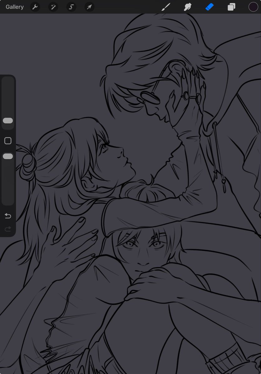 college party EMA wip 

#aot #mikasa #erenjaeger #arminarlet