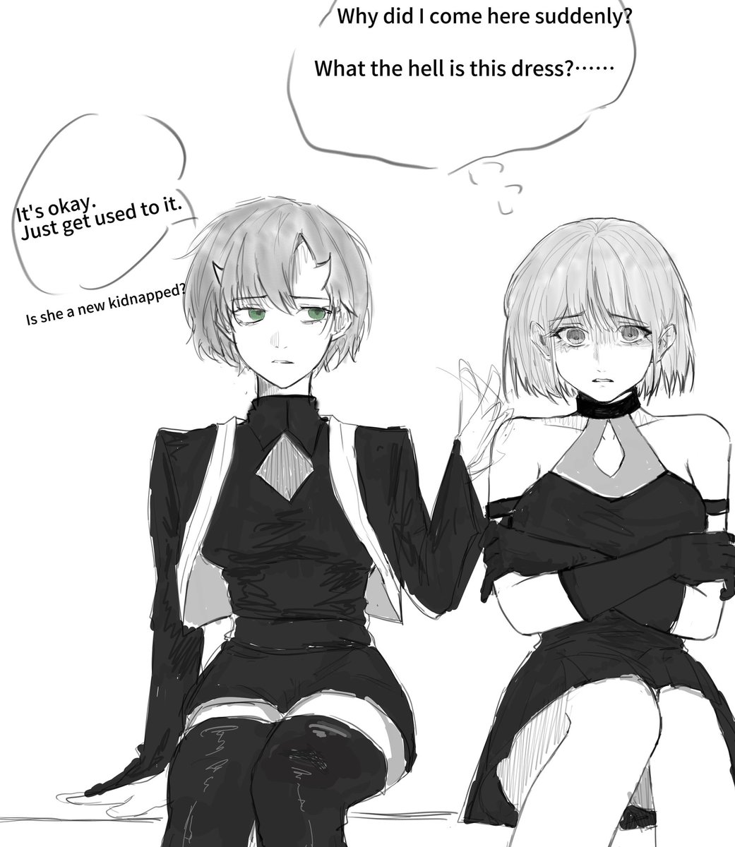 Yunyayaya123's tweet photo. 《fogland 》x《lessa》I guess that they can be friends,  as hostages（hhhhhh
#fogland #lessa https://t.co/vAN2O3BkMQ