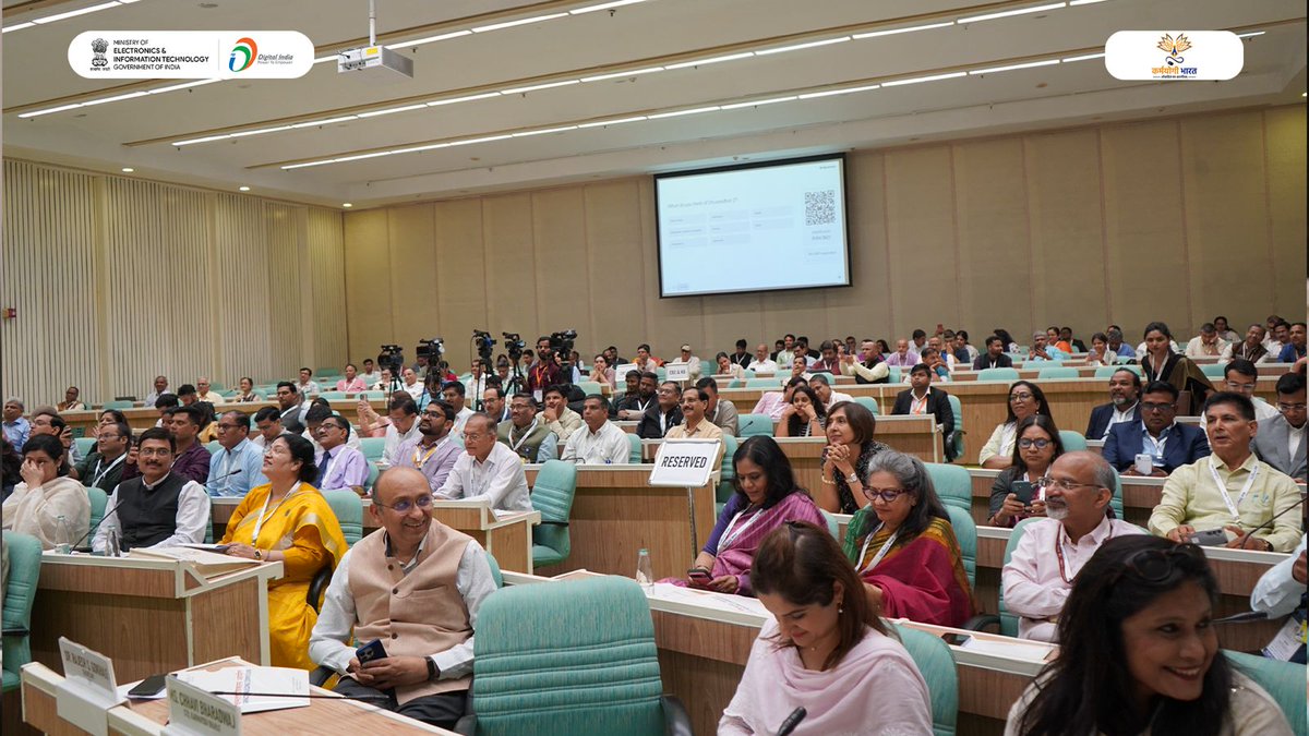 _DigitalIndia's tweet image. Shri R. Balasubramaniam, Member (HR), Capacity Building Commission, also highlighted that Mission Karmayogi has grown into one of the world’s largest capacity building and change management initiatives.

#MissionKarmayogi #SādhanaSaptah2026 #DigitalIndia
@drrbalu @PMOIndia