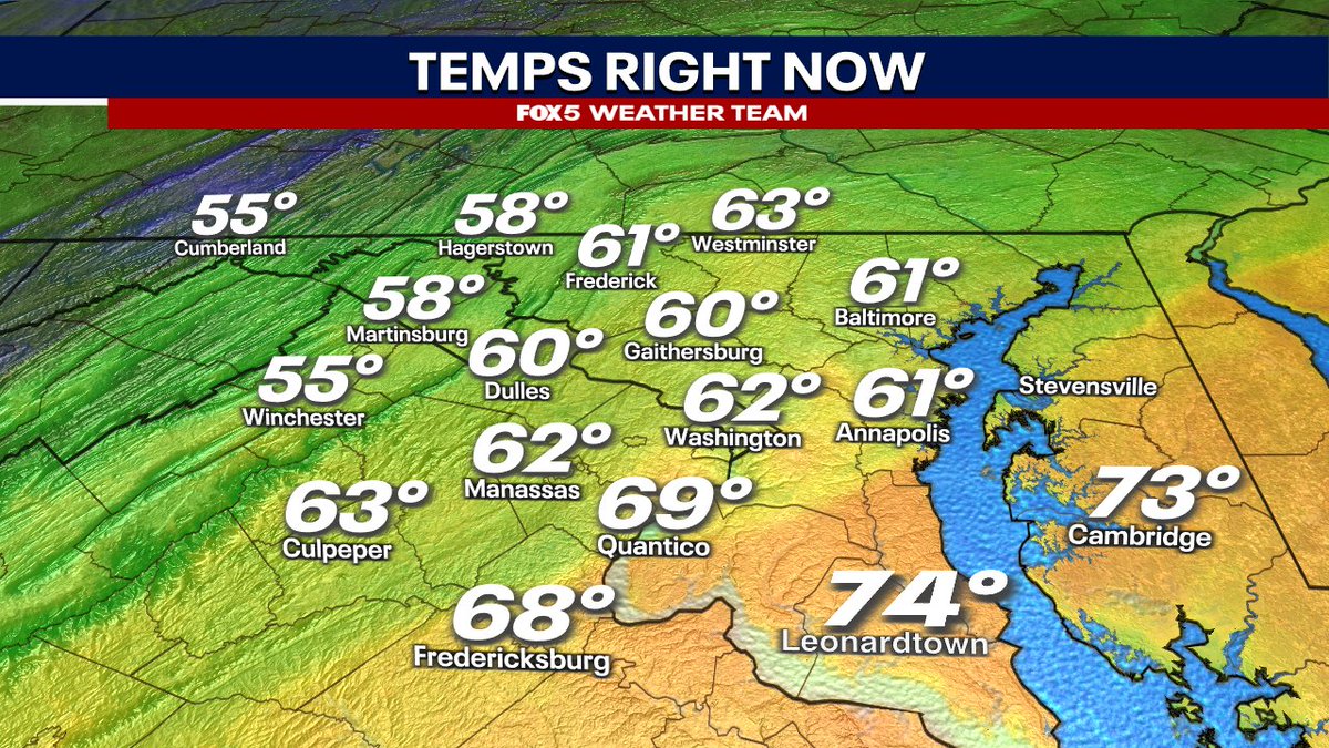 cesar_wx's tweet photo. Cold front certainly moving through our area right now. Not only is it bringing us some rain showers but also about a 10-15 degree temperature drop. https://t.co/LpzLLffhgy