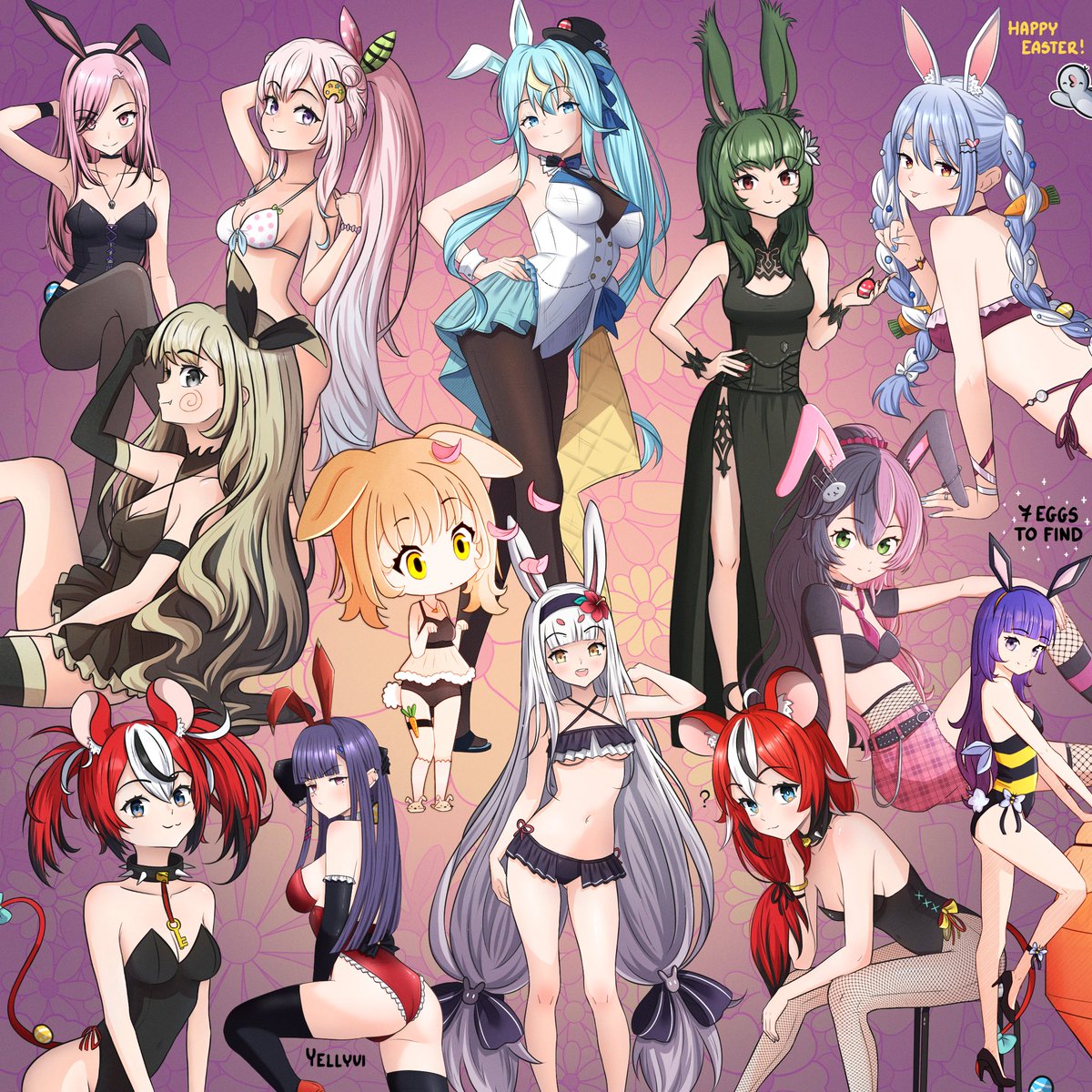 Bunny girls 🤍🐰