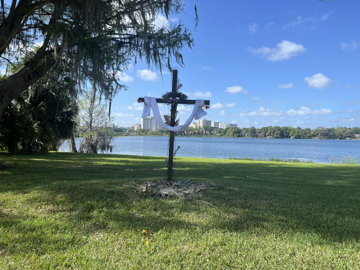 Happy Easter from beautiful Central Christian Church in Orlando, FL! 💐🌴