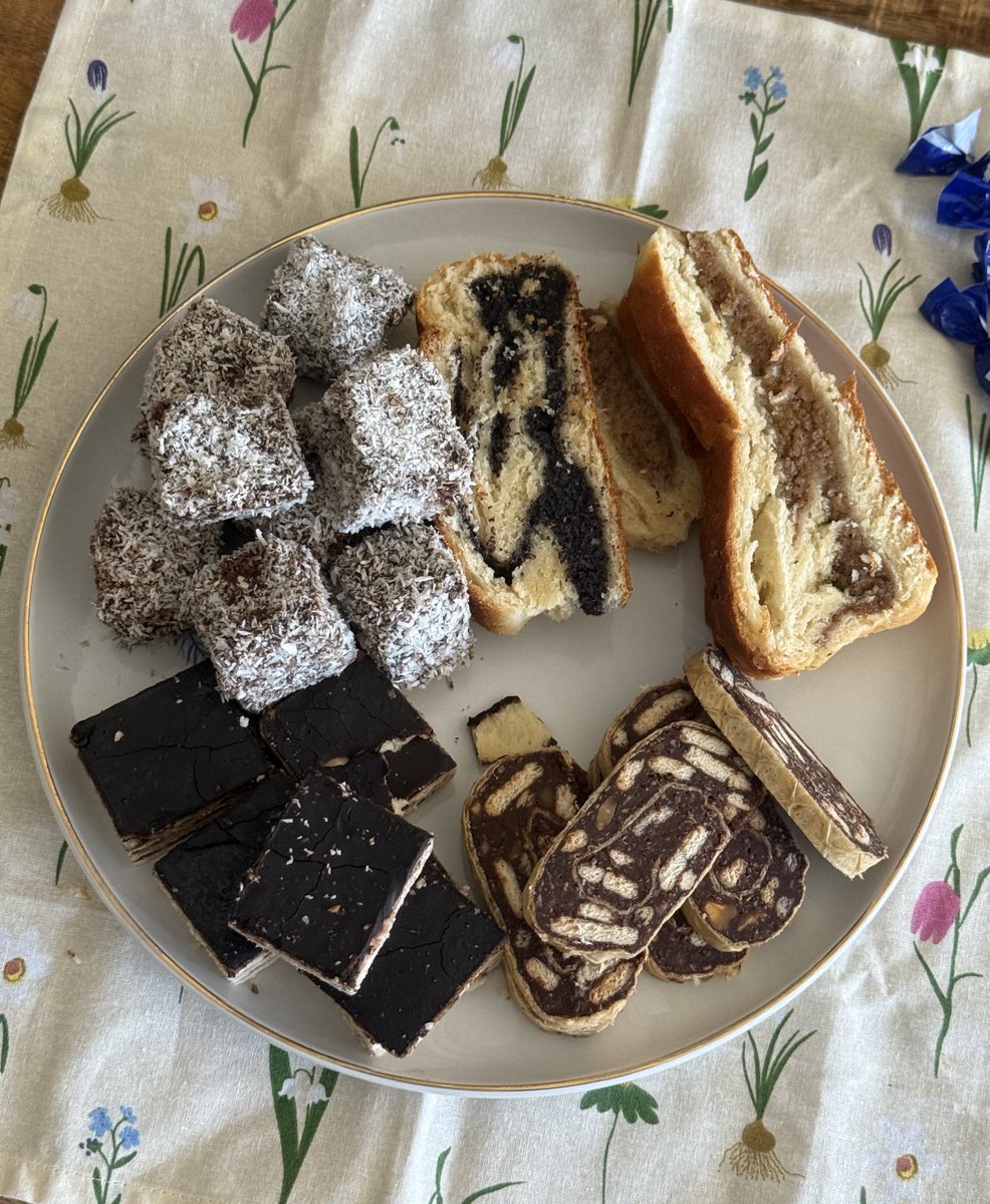 helped my mom bake these<3