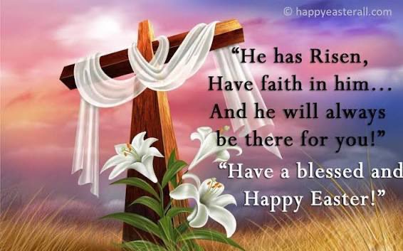 IREAF_LLC's tweet photo. Everyone have a blessed day!

Matthew 28:5-6: "The angel said to the women, 'Do not be afraid, for I know that you are looking for Jesus, who was crucified. He is not here; he has risen, just as he said.'" https://t.co/t2l5OaLhN6
