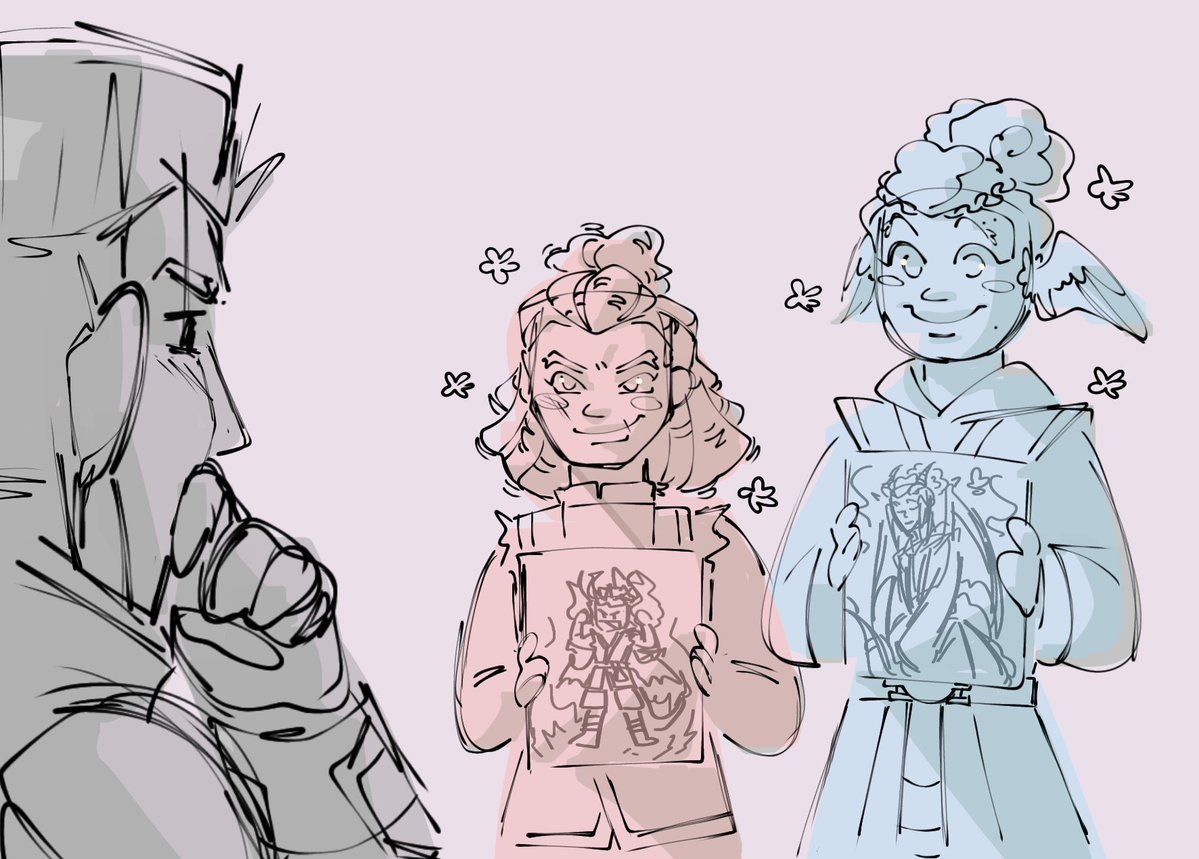 HonoriThe16718's tweet image. Two dragon fans in the little art club 
Idk, how I came to this- 

#Ninjago #NinjagoDR 
#Zane #Wyldfire #Euphrasia