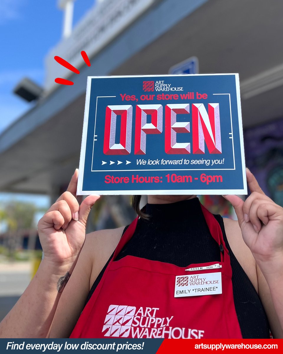 Art Supply Warehouse tweet media