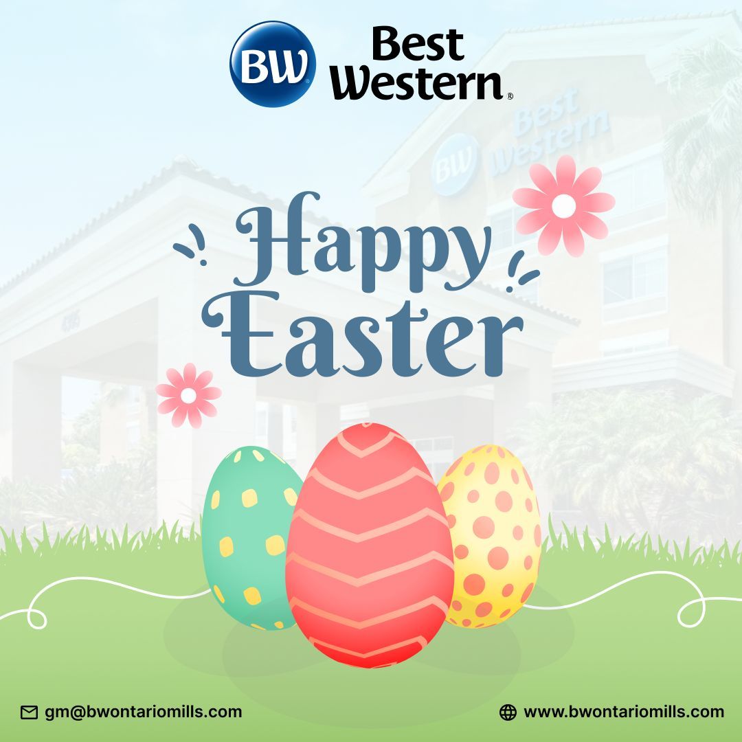 bw_ontariomills's tweet image. Easter vibes, cozy stays, and springtime escapes 🌷🐣 Your perfect holiday retreat awaits at Best Western Ontario Mills Mall!
🔗 bwontariomills.com

#EasterVibes #SpringGetaway #CozyStays #OntarioCA #BestWestern #BWOntarioMillsMall"