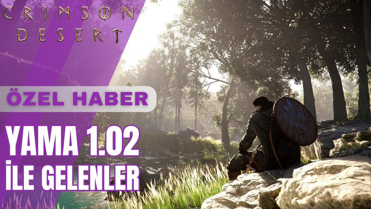 💥Crimson Desert Güncellemeye doyamıyor biz de videosunu çekmeye✊
youtube.com/watch?v=gO4Cjk…
