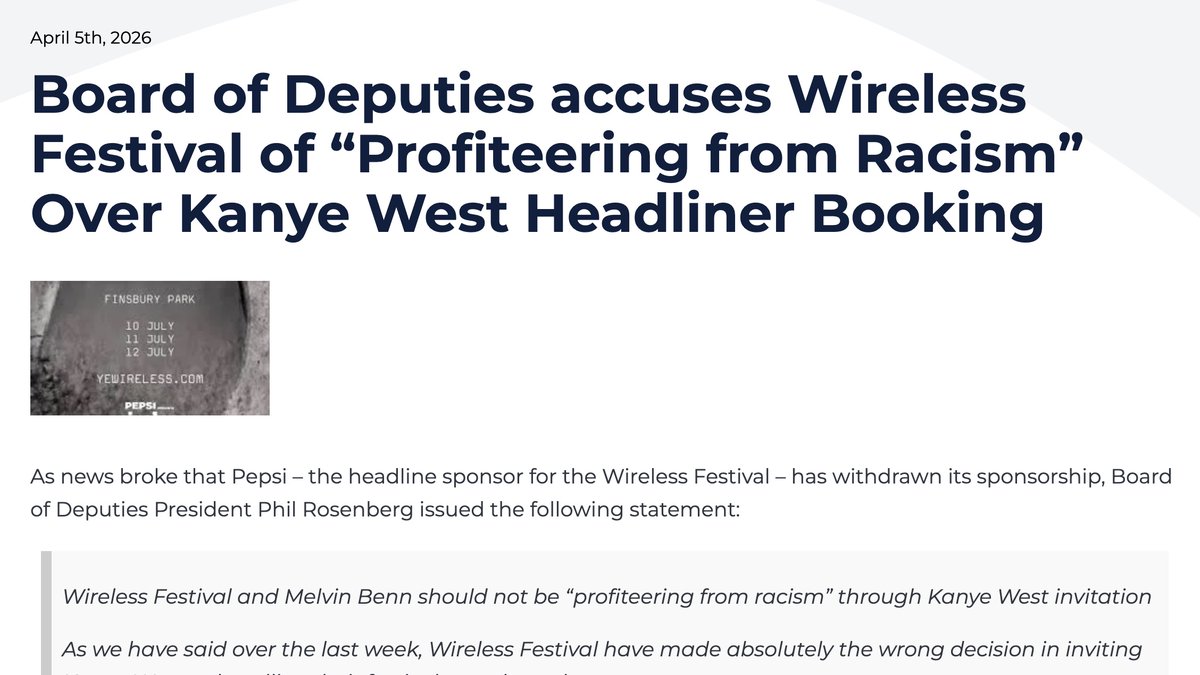 Board of Deputies of British Jews tweet media